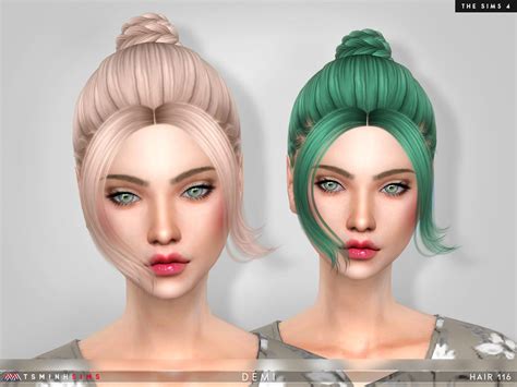 Sims 4 Cc Hair Bun Fozqc