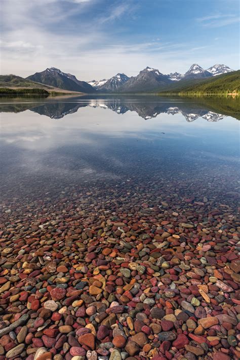 Lake Mcdonald Rock Reveal Lake Mcdonald Glacier National Park