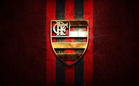 Clube de regatas do flamengo, commonly referred to as flamengo, is a brazilian sports club based in rio de janeiro, in the neighbourhood of gávea, best known for their professional football team. Download wallpapers Flamengo FC, golden logo, Serie A, red ...