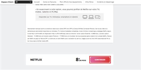 Souscrire Et Activer Loption Netflix Avec SFR