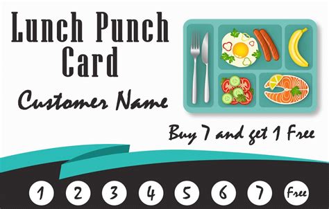 50 punch card templates for every business boost customer loyalty template sumo card