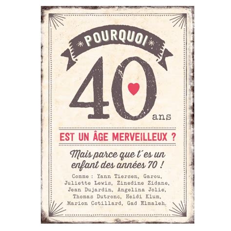 Cartes Mots Du Bonheur Anniversaire 40 Ans Verte Ubicaciondepersonas