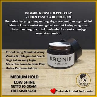 Minyak zaitun terbukti menjadi pelembab yang efektif untuk kulit kepala. Minyak Rambut Pomade Pelembab Rambut Kering Clay Oil Based ...