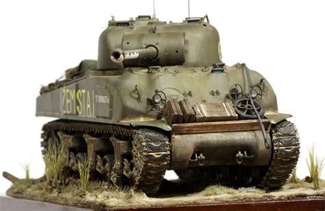 M4 Sherman 135 Scale Model Model Tanks Military Modelling Tanks