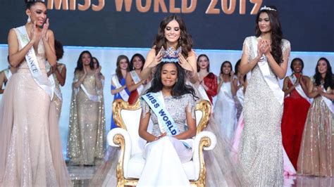 Miss World 2019 Winner Is Miss Jamaica Tony Ann Singh Indias Suman