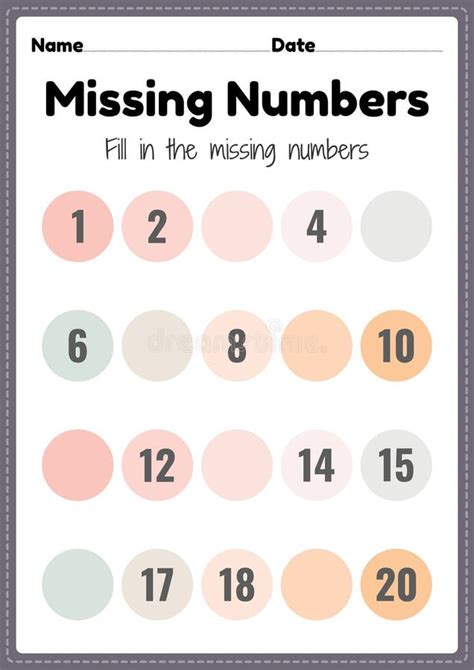 Missing Numbers To 30 Worksheet Missing Numbers 1 30 Three Worksheets