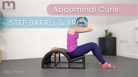 Abdominal Curls Pilates Step Barrel And Arc Youtube