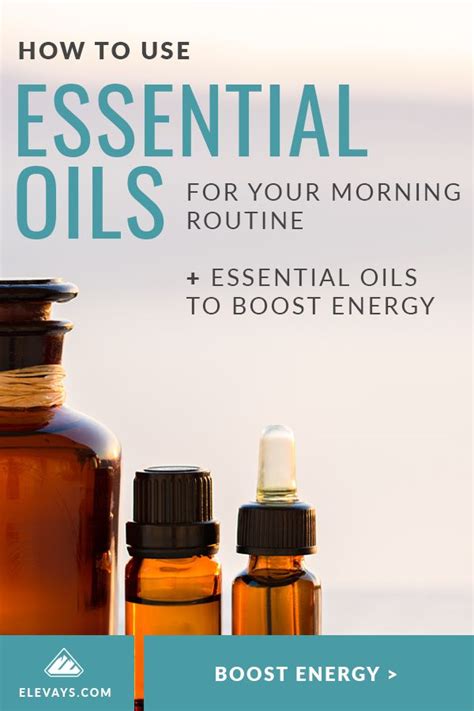 5 Ways To Incorporate Essential Oils Into Your Morning Routine