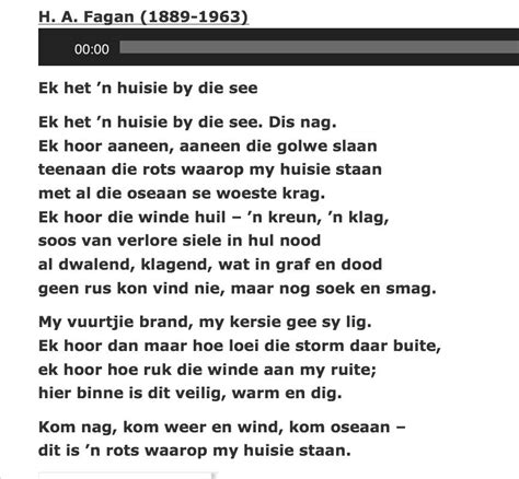 Piekfyn afrikaans graad 9 bevat prikkelende leerstof vir jou as leerder van afrikaans eerste addisionele taal. HA Fagan | Afrikaans, Words, Poems