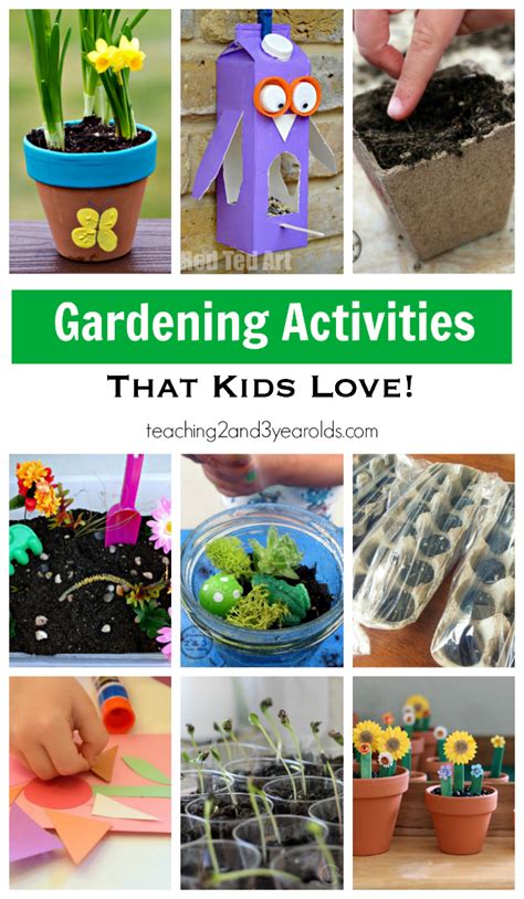 Gardening Ideas For Kids Gardening For Kids Preschool Garden Kids