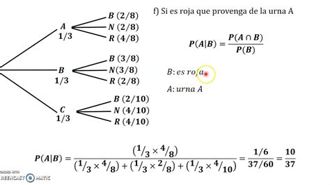 Teorema De Bayes Ejemplo 2 YouTube
