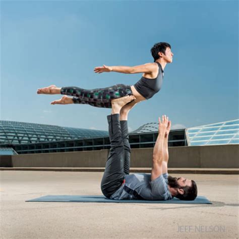 Acroyoga 101 A Classic Sequence For Beginners Couples Yoga Poses
