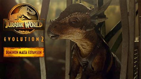 Jurassic World Evolution 2 Dominion Malta Expansion Intro 4k 60fps Youtube