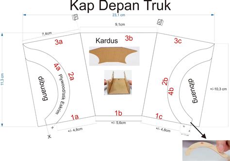Membuat kabin miniatur truck dari kardus step by step # part 1. Membuat Truk Optimus Prime Dari Kardus DIY - Part 3 : Bagian Depan Truk | Berbagi Minat