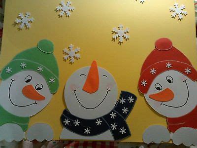 Weihnachtskarten vorlagen kostenlos ausdrucken kostenlose bilder. Fenstergucker Schneemänner Fensterbilder Tonkarton ...