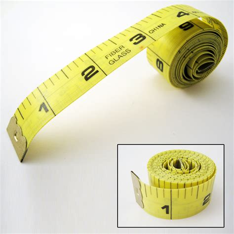 1 New 60 150cm Soft Fabric Cloth Tape Measure Ruler Dual Sided Sae