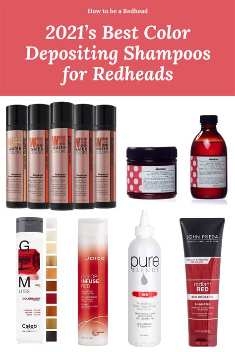 Beautiful 2021s Best Color Depositing Shampoos For Redheads Color