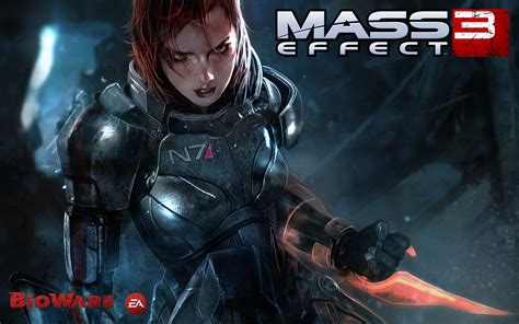 Female Shepard In Mass Effect 3 Wallpapers Wallpapers Hd