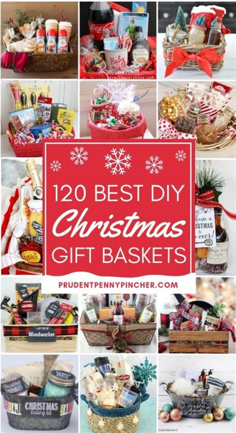 Woo i named this video diy birthday gift ideas for birthdays but they can honestly be for any holiday you can think of! 120 DIY Christmas Gift Baskets - Prudent Penny Pincher