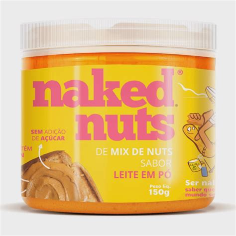 Pasta De Mix De Nuts Naked Nuts Sabor Leite Em Po G Submarino