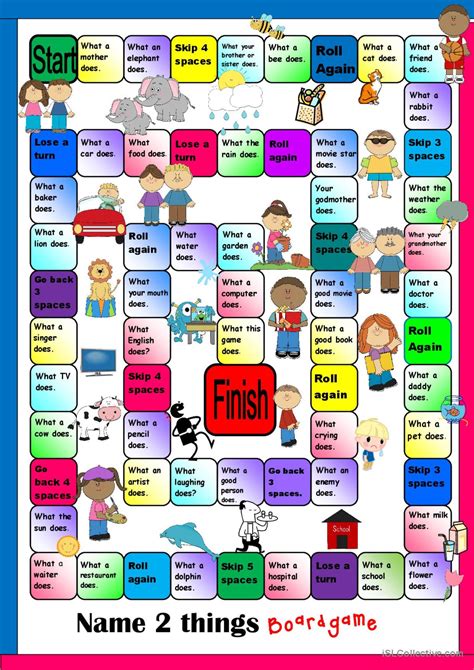 Present Simple Boardgame Board Game English Esl Worksheets Pdf And Doc