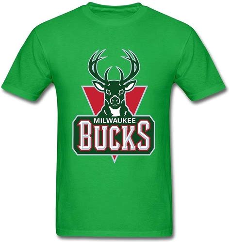 Nba Milwaukee Bucks Team Logo Men S T Shirt Forest Green S Amazon Ca Clothing Accessories