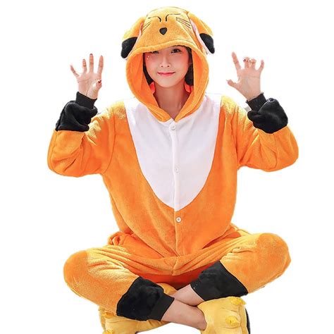 Yeskigu Ninetales Adult Onesie Pajamas Kigurumis Anime Nine Tailed Fox