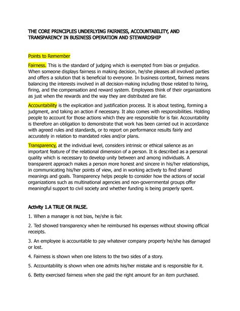 The Core Principles Underlying Fairness Accountability And Transparency