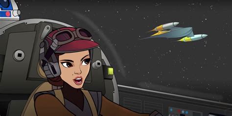 Padme Trains With Ahsoka In Forces Of Destiny