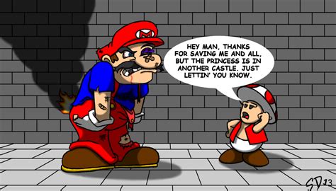 Angry Mario By Th3hunt3r1138 On Deviantart