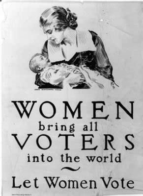 Women S Suffrage Give Her Power Poster