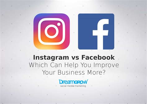 Instagram Vs Facebook Which Can Boost Your Business More Dreamgrow 2018