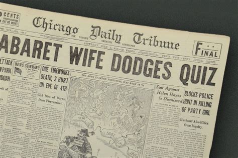 A History Of The Chicago Tribune Historic Newspapers
