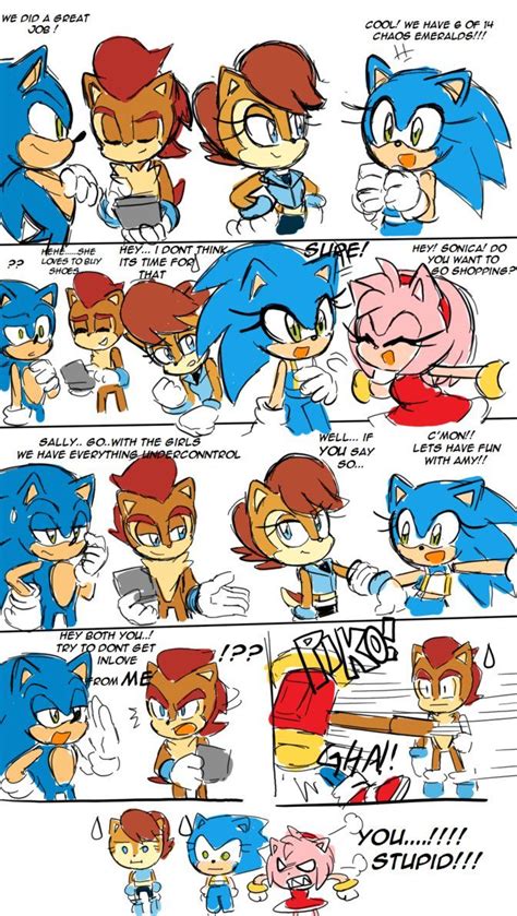 22 Best Images About Sonic Genderbend On Pinterest