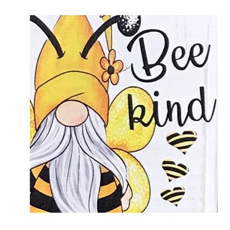 Download Bumblebee Gnome Wood Box Sign | Rusticly Inspired Signs