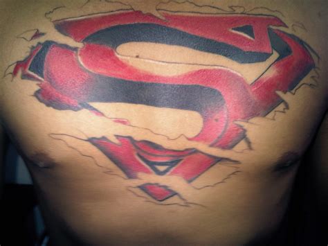 Image Superman Tatto Section 2 Tattoos Wiki