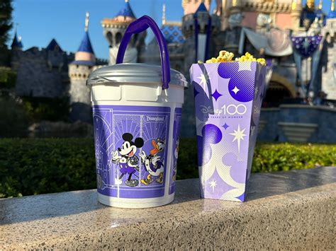 Disneyland 100 Anniversary Cinderella Popcorn Bucket My