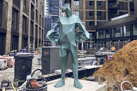 3D printed casting model of a 2 meter large sculpture | voxeljet