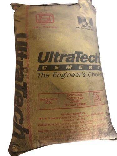 Ultratech Ppc Cement At Rs 425bag Construction Cement In Bengaluru