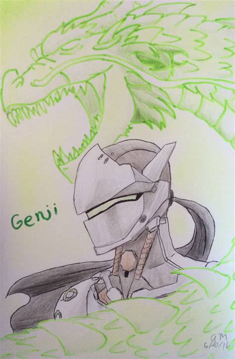 Overwatch Genji By Fallenangel5414 On Deviantart