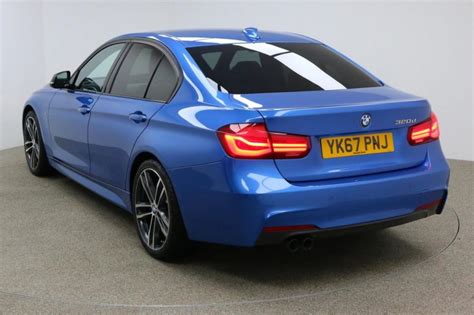 Used 2018 Blue Bmw 3 Series Saloon 20 320d M Sport Shadow Edition 4d