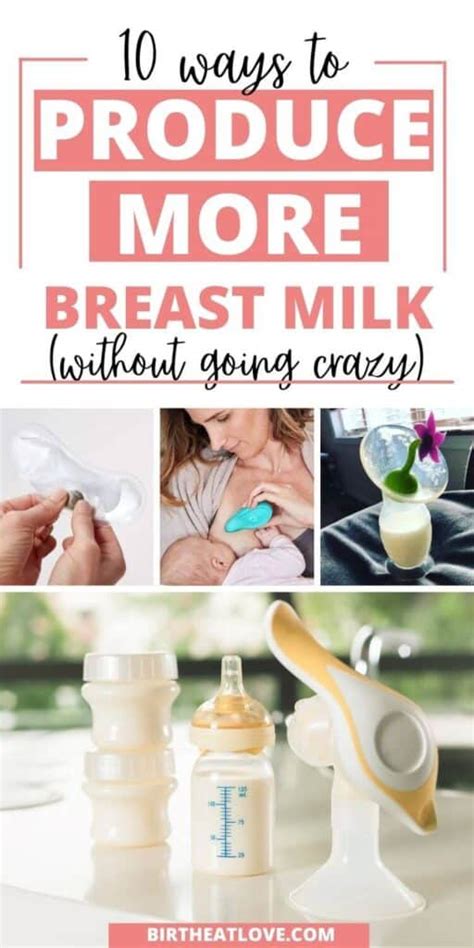 How To Produce More Milk While Breastfeeding Birth Eat Love