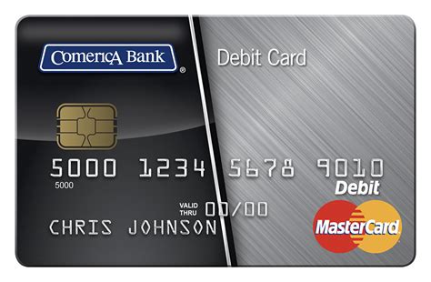 Comerica Debit Mastercard And Atm Card Comerica