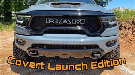 The 1 Ram Trx Launch Edition In The Usa 2021 Covert Edition 1500