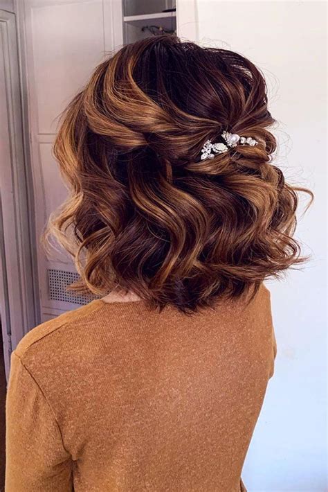 39 wedding hairstyles for short hair updos renniejaydon