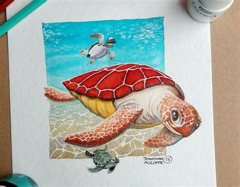 Sea Turtle Behance