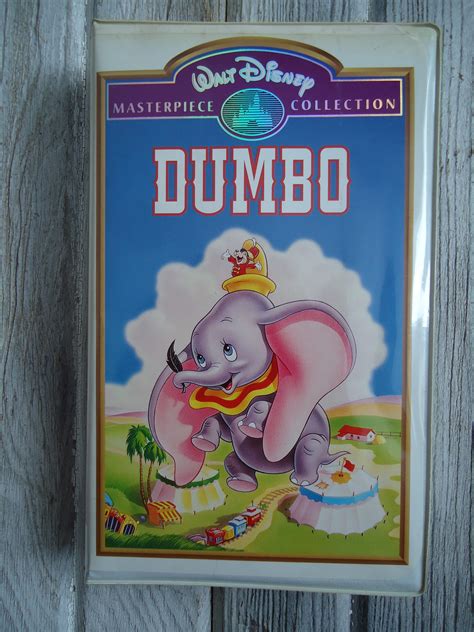 Disney Dumbo Vhs Dumbo Cartoon Vintage Disney Vhs Disney Etsy