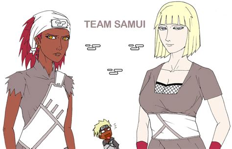 Natuto Team Samui By Adekun On Deviantart