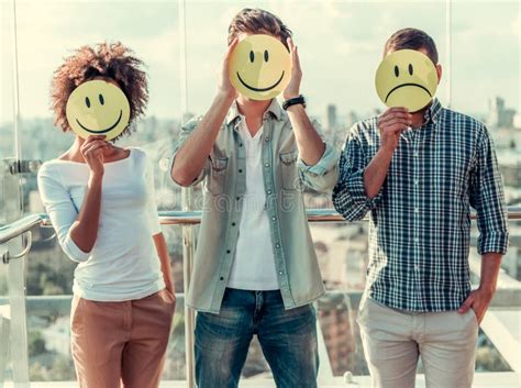 Young People Showing Emotions Stock Image Image Of Look Expression