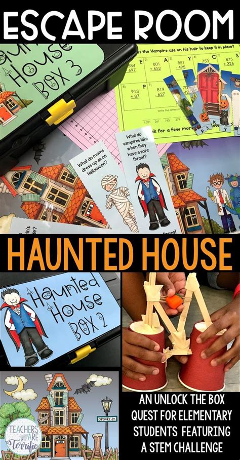 That is why escape rooms are especially good places for kids to practice. Halloween Escape Room and STEM Challenge | Halloween stem ...